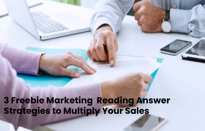 Freebie Marketing Reading Answer 