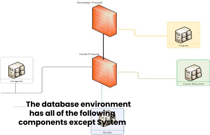 The Database Environment Has All Of The Following Components Except