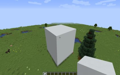 White Blocks In Minecraft