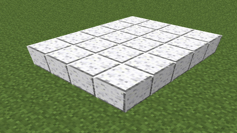 White Blocks In Minecraft