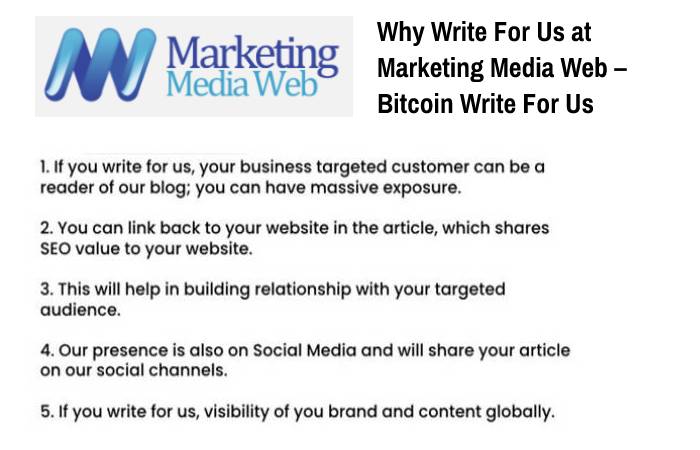 Bitcoin Write For Us
