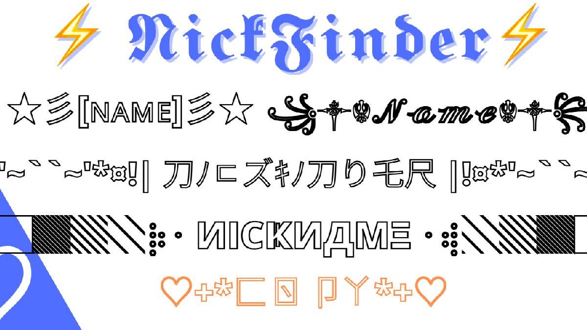 Nickfinder.com – Nicknames and Names