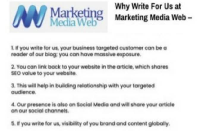 Why Write For Us at Marketing Media Web – Data Appending Write For Us