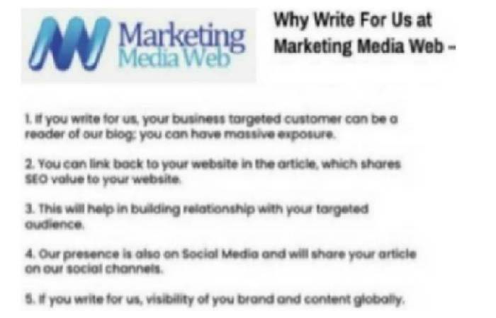 Why Write For Us at Marketing Media Web – Recruitment Agency Write For Us
