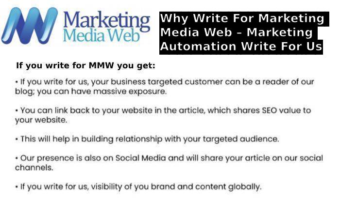 Why Write For Marketing Media Web – Marketing Automation Write For Us