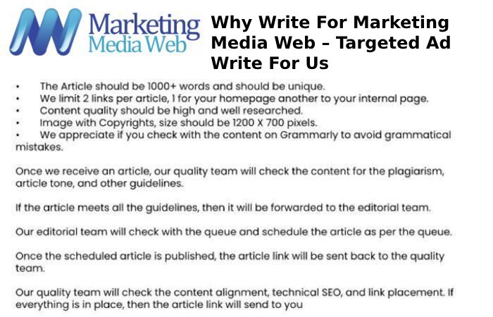 Why Write For Marketing Media Web – TARgeted Ad Write For Us