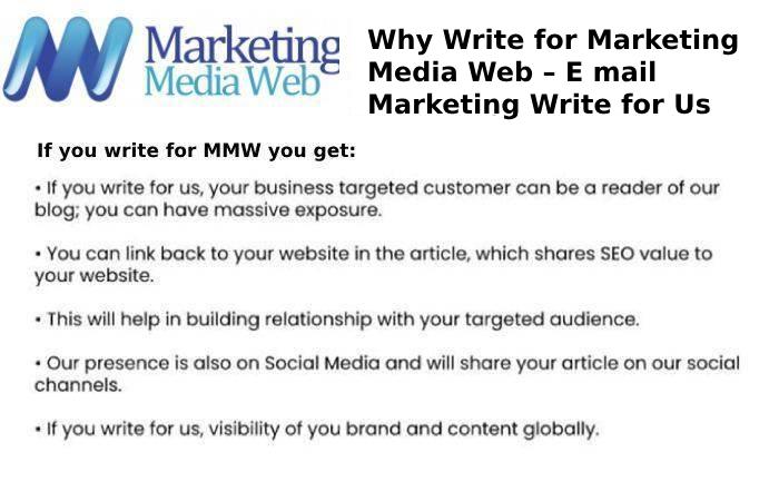 Why Write for Marketing Marine – E mail Marketing Write for Us