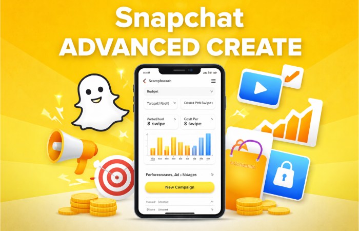 Snapchat Advanced Create