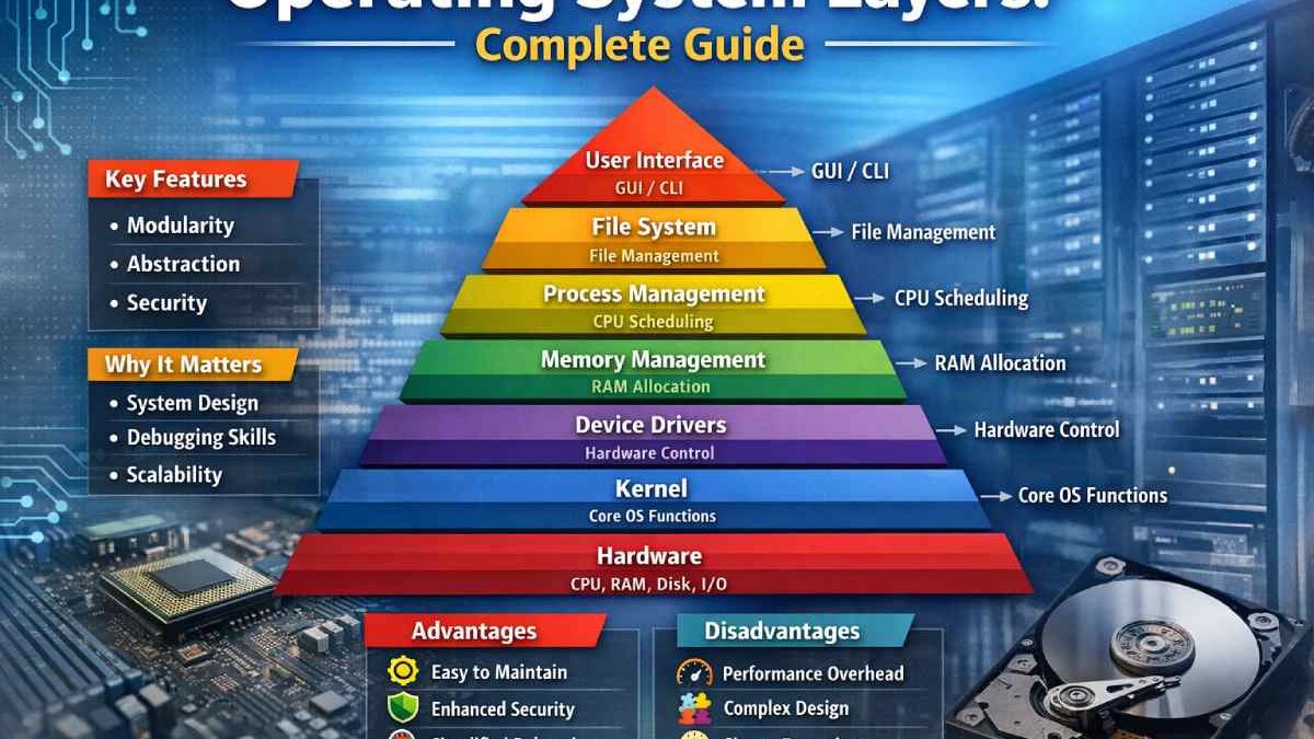 Operating System Layers: Complete Guide with Architecture, Diagram