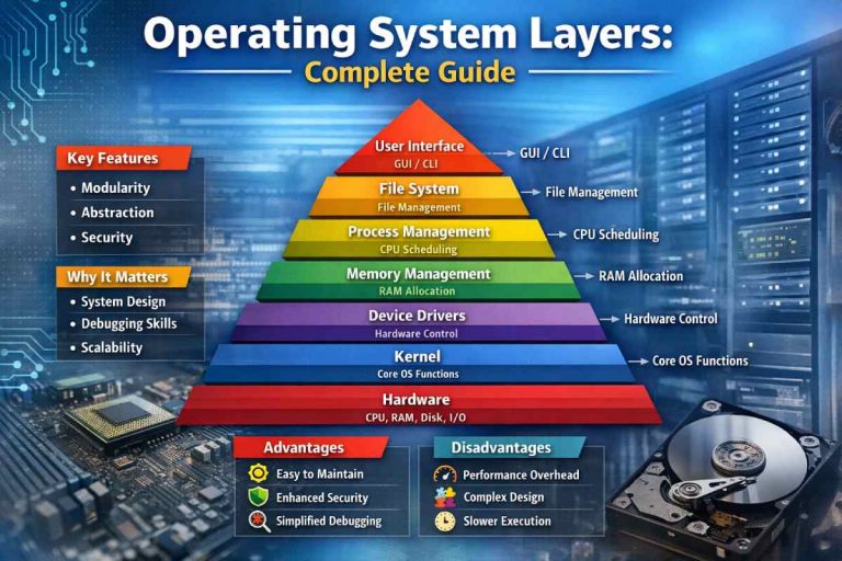 operating system layers