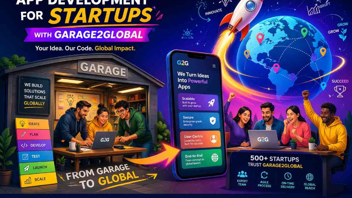 App Development For Startups With Garage2Global