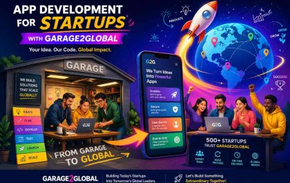 App Development For Startups With Garage2Global