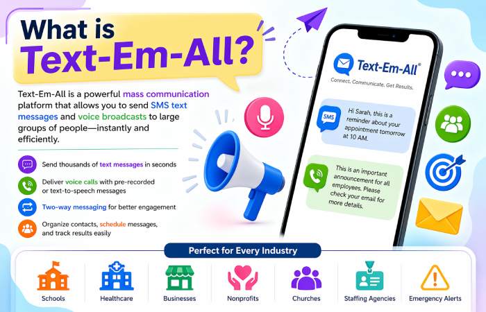 What is Text-Em-All_