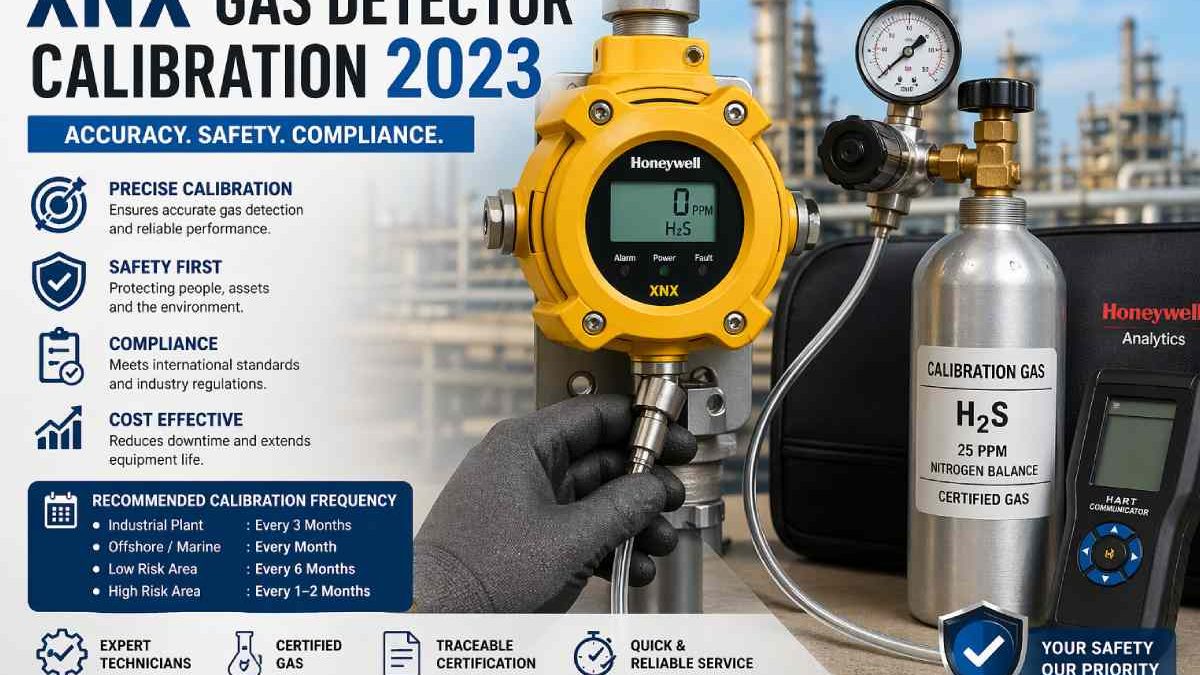 XNX Gas Detector Calibration 2023 in Egypt: Complete Industrial Guide